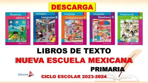libros de primaria 2023-4